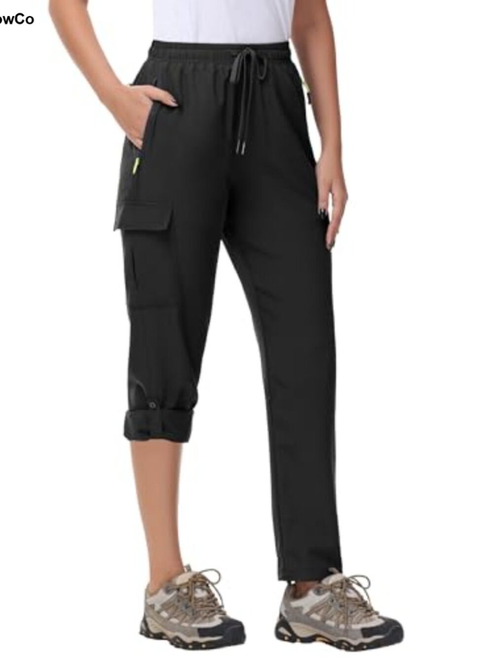 Women's Hiking Cargo Pants Quick Dry Water Resistant Lightweight Work Pants